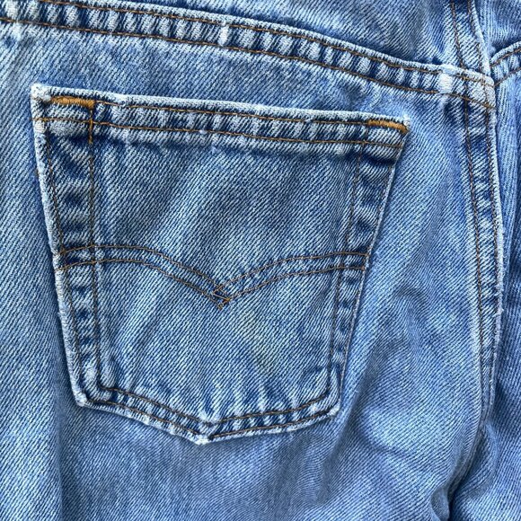 Vtg Levis 13525-0291 Jeans Women's 11 S USA Grunge 80s 90s Retro Biker Punk Mom - Picture 6 of 8